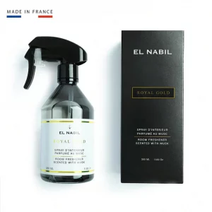 Spray d'intérieur et textile El Nabil Royal Gold 350ml